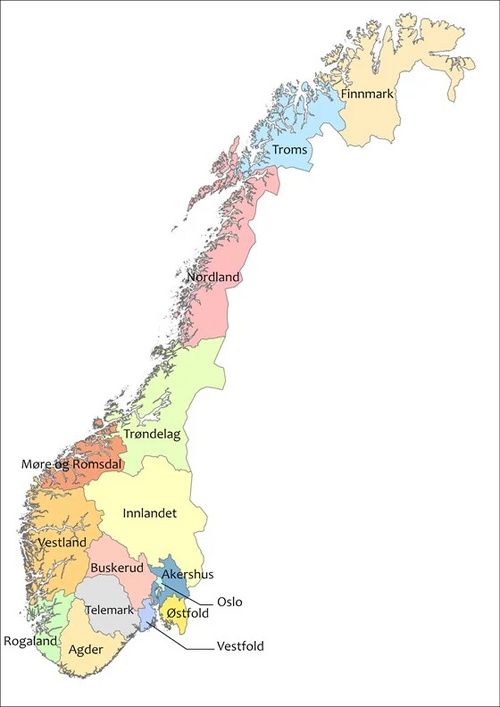 Counties of Norway